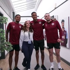 Medic who clambered over seats to give lifesaving CPR to fellow Villa fan meets players and staff