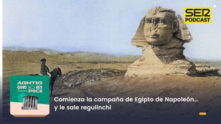 Comienza la campaña de Egipto de Napoleón… y le sale regulinchi