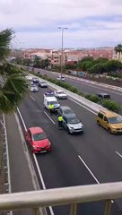 Accidente de coche en Telde