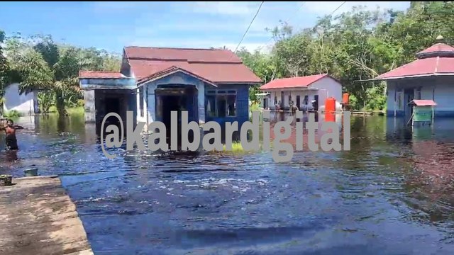 Banjir Rendam 706 Rumah di Kubu Raya, 2.396 Jiwa Terdampak