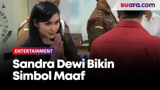 Irit Bicara, Sandra Dewi Bikin Simbol Maaf Usai Diperiksa Kedua Kalinya Atas Kasus Korupsi Harvey Moeis