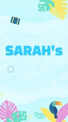 Story: Sarah's Dishonesty