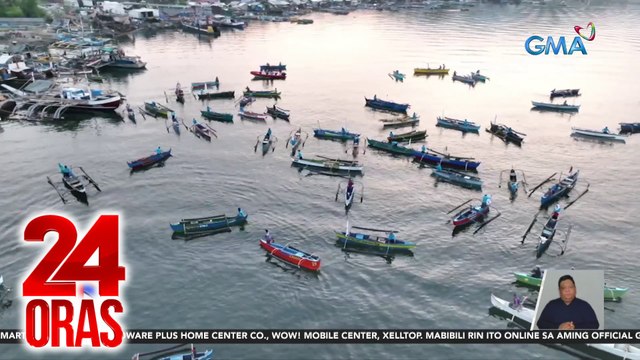 Sibilyang grupo, namahagi ng supplies sa mga mangingisda sa panatag at naglatag ng boya | 24 Oras
