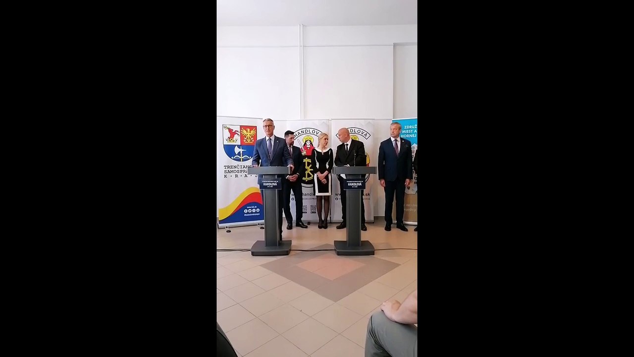ZÁZNAM: Vláda: Na projekty v mestách a obciach hornej Nitry schválila takmer 2 mil. eur