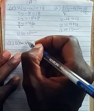 4. Solving Linear equations into simplest form