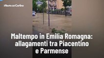 Video maltempo in Emilia Romagna: allagamenti tra Piacentino e Parmense