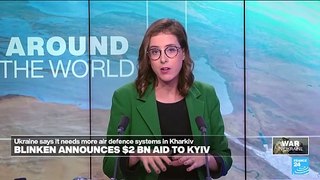 Blinken announces $2 bn in Ukraine military aid in Kyiv