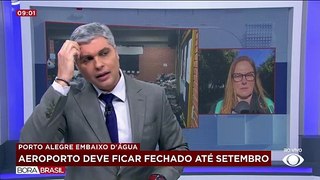 Aeroporto de Porto Alegre deve ficar fechado até setembro