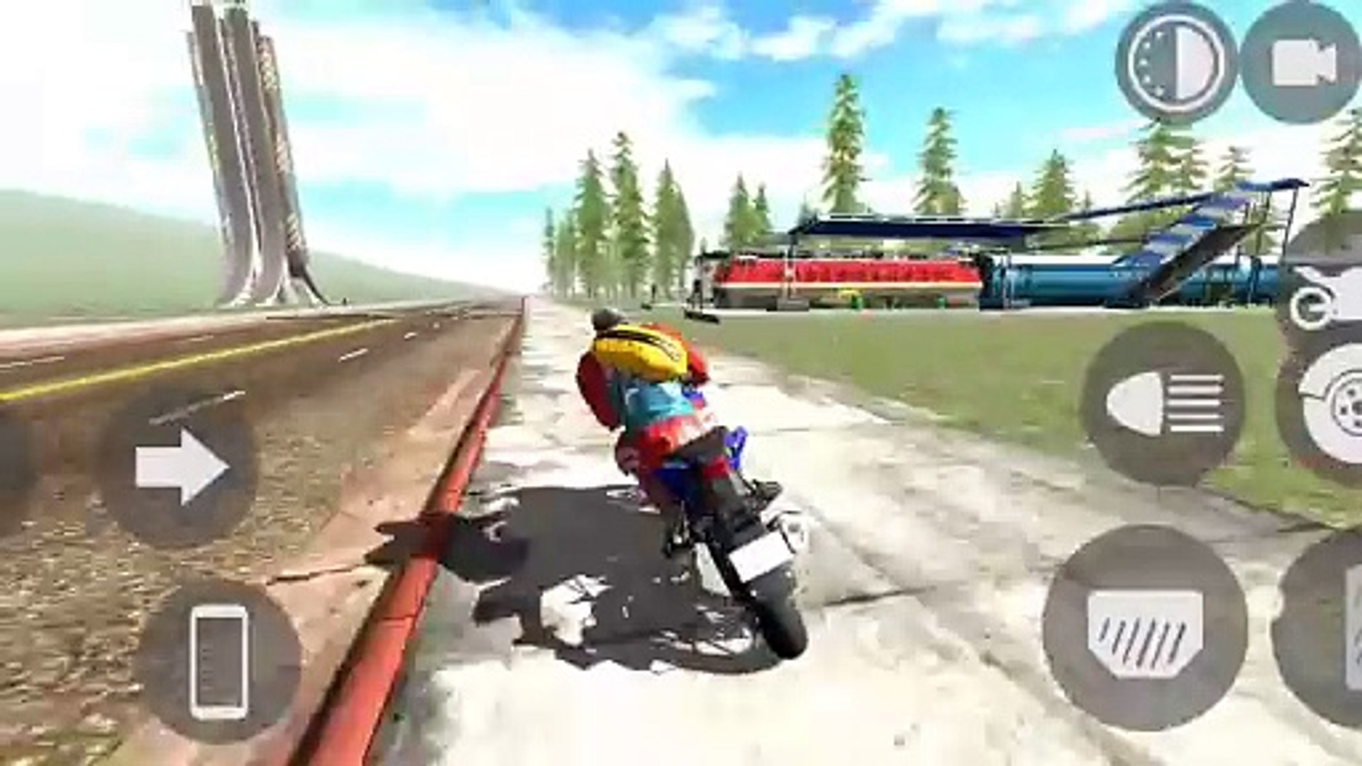 ⁣Driving New Yamaha Bike - Indian Bikes Driving 3D