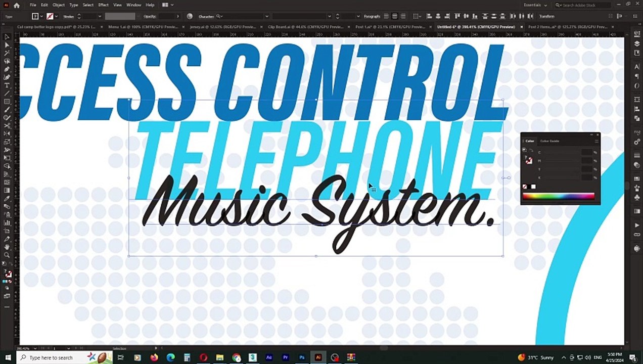 How to Design Creative Social Media Post in Adobe Illustrator.