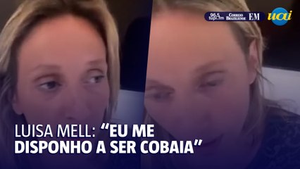 Luisa Mell se dispõe a ser "cobaia" para mostrar o que passam os animais nos aviões