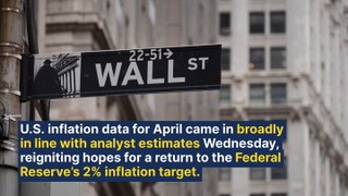 US Inflation Falls As Expected In April, Bolsters Fed Rate Cut Bets