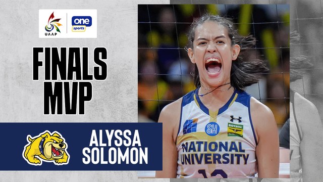 UAAP Player of the Game Highlights: Finals MVP Alyssa Solomon saves best for last for NU