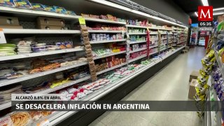 Se desacelera inflación en Argentina, alcanzó 8.8% en abril