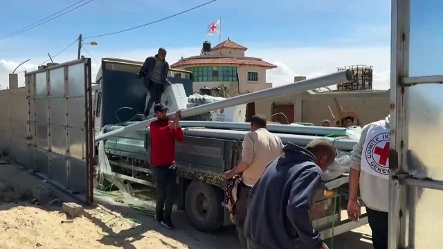 Abre un nuevo hospital de campaña en Rafah gracias al Comité Internacional de la Cruz Roja
