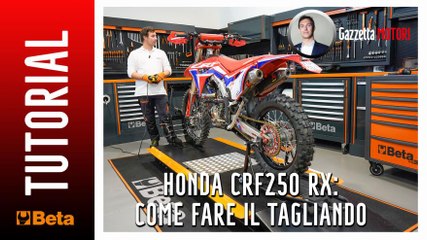 Officina Gazzetta Motori: ecco come fare il tagliando alla moto con Honda CRF 250 RX