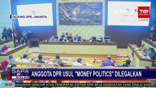 Anggota DPR PDIP Usul Money Politics Dilegalkan