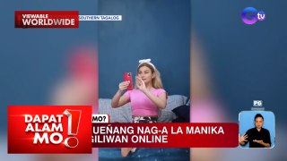 Babae sa Batangas, kinagiliwan online dahil sa kanyang manika look | Dapat Alam Mo!