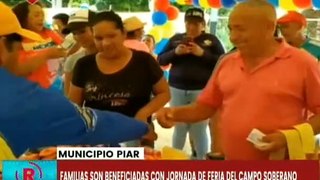 Bolívar | Feria del Campo Soberano distribuyó más de 13 tn. de alimentos a familias del mcpio. Piar