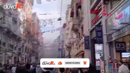 İstiklal Caddesi'ndeki bir mağazada yangın çıktı