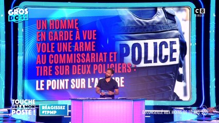 Un homme en garde à vue vole une arme au commissariat et tire sur deux policiers !