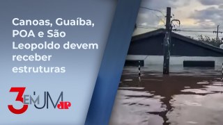 Governo do RS planeja construir quatro cidades provisórias para acolher vítimas de enchentes