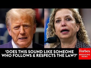‘Talk About Two Tiers Of Justice’: Debbie Wasserman Schultz Rips Trump’s Handling Of Classified Docs