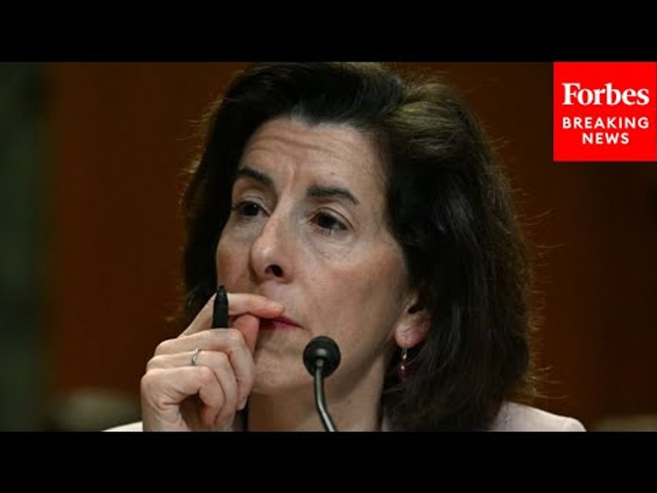 Gina Raimondo Testifies In Senate Appropriations Cmte Hearing On Commerce Dept's FY25 Budget Request