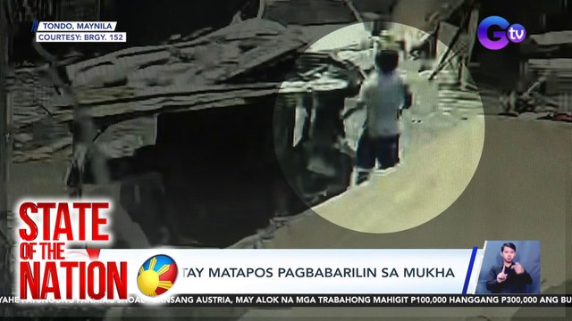 Lalaki, patay matapos pagbabarilin sa mukha; suspek, dating nakulong | SONA