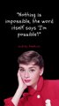 Simple Quotes Audrey Hepburn Life Quotes Worth Listening To