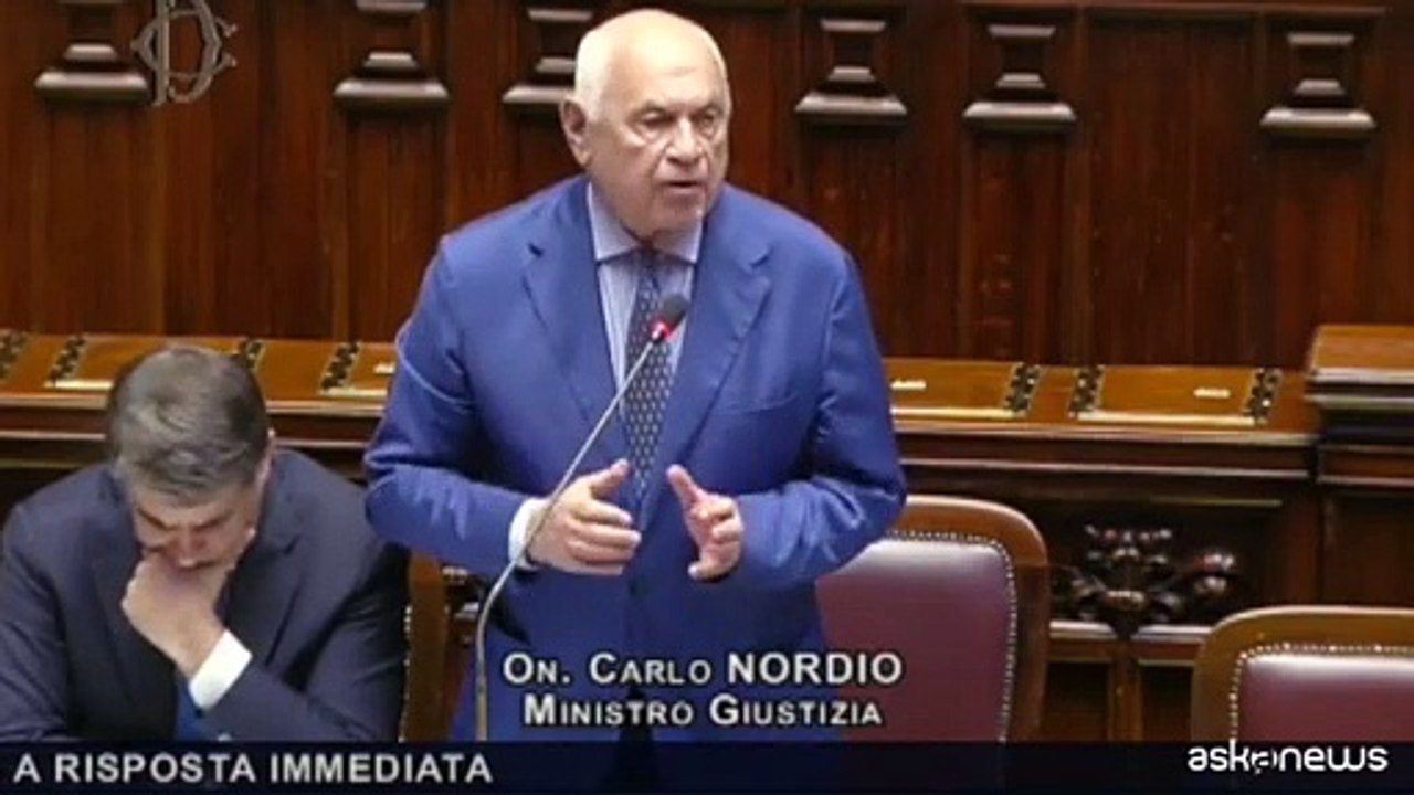 Giustizia, Nordio: presto il ddl su separazione delle carriere in Cdm