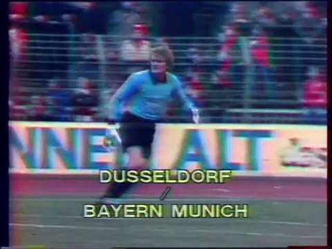 FORTUNA.DUSSELDORF - BAYERN.MUNICH - 1978 - SAISON 1978/1979 -