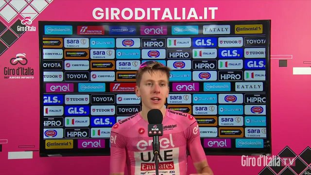 Cycling - Giro d'Italia 2024 - Tadej Pogacar : There was the crash just in front of me, but...