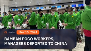 167 Chinese workers, managers from Bamban POGO deported 