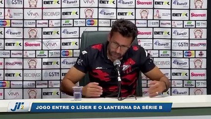 Jogo entre o líder e o lanterna da Série B