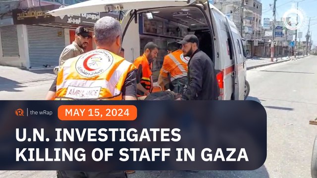 UN launches probe into first international staff killed by unidentified strike in Rafah