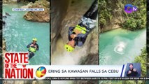 Canyoneering sa Kawasan falls sa Cebu | SONA