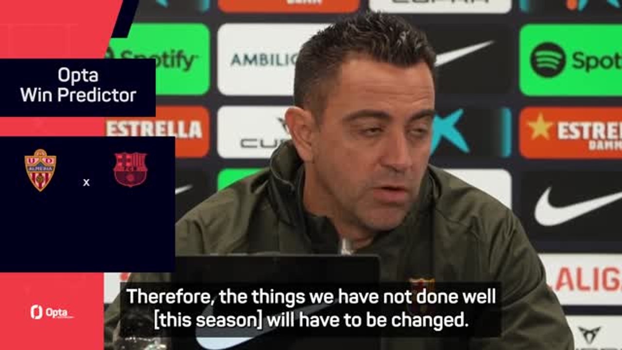'The goal is to change' - Xavi outlines Barca's...