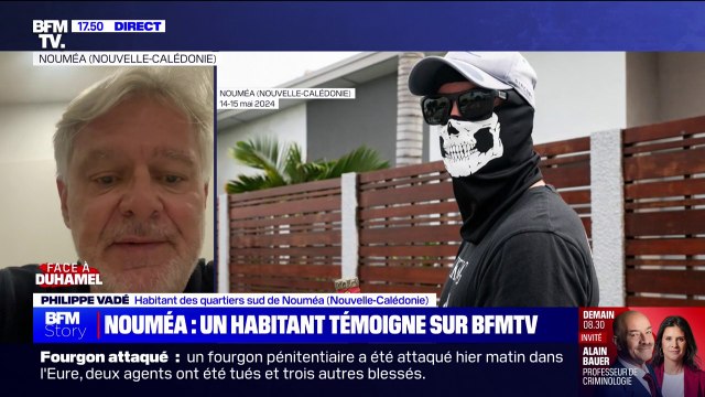 Des gens se sont constitués en milice pour aider les forces de l'ordre : Philippe Vadé (habitant des quartiers sud de Nouméa) réagit aux émeutes en Nouvelle-Calédonie