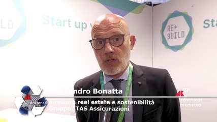 ReBuild 2024, Bonatta: "Abbiamo costruito building a destinazione mista, valutazioni Esg complete"