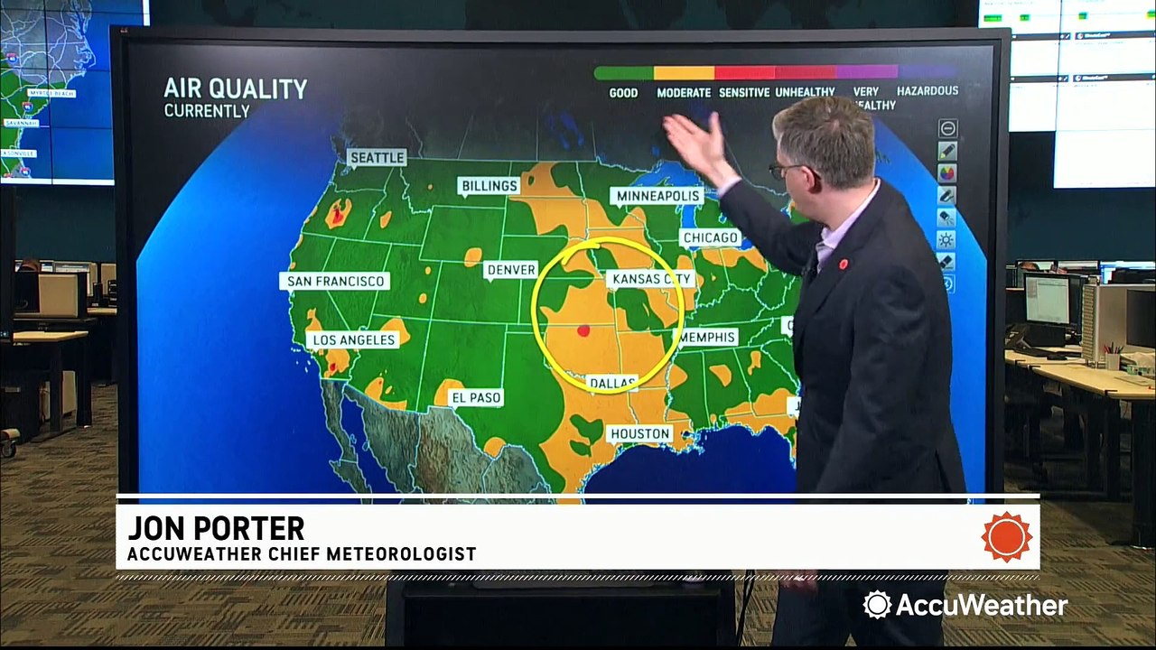Canadian wildfire smoke impacts U.S. air quality