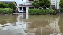 Maltempo in Veneto, strade come fiumi nella bassa padovana