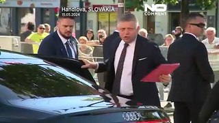 Slovacchia: le immagini dell'attentato al premier Robert Fico