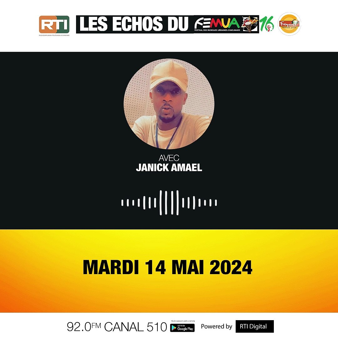 LES ECHOS DU FEMUA 16 DU  14 MAI 2024