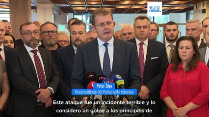 Tải video: Consternación en Europa tras el atentado contra el primer ministro eslovaco Robert Fico