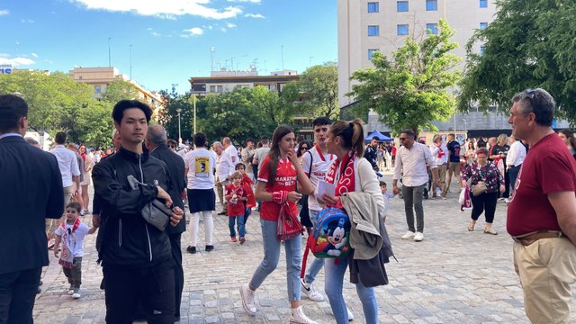 Así están los alrededores del Sánchez-Pizjuán