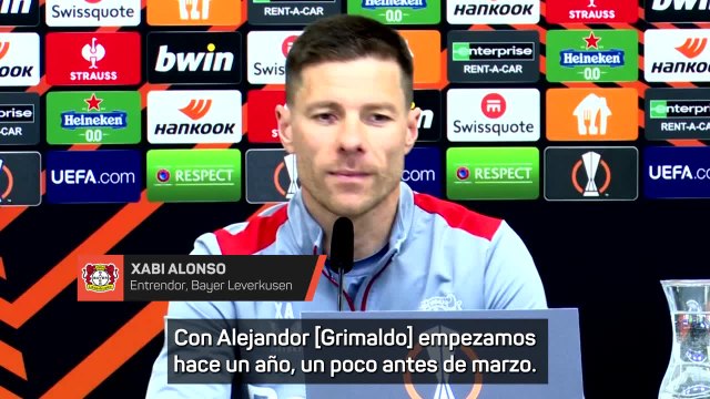 Xabi Alonso cree que Grimaldo tiene que ir a la Eurocopa