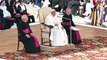 El papa Francisco en la asamblea general desde el Vaticano