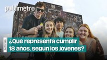 ¿Qué representa cumplir 18 años,  según los jóvenes?