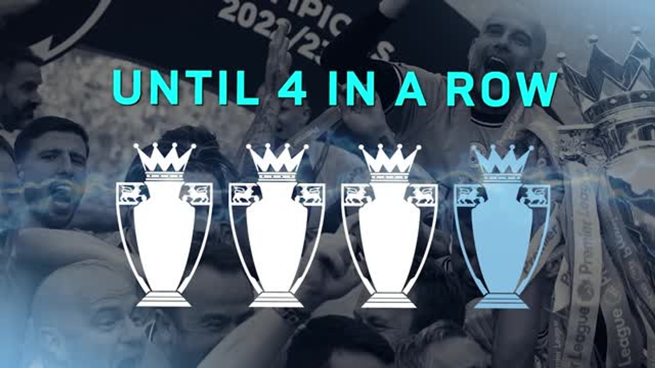 Manchester City: one game from four in a row